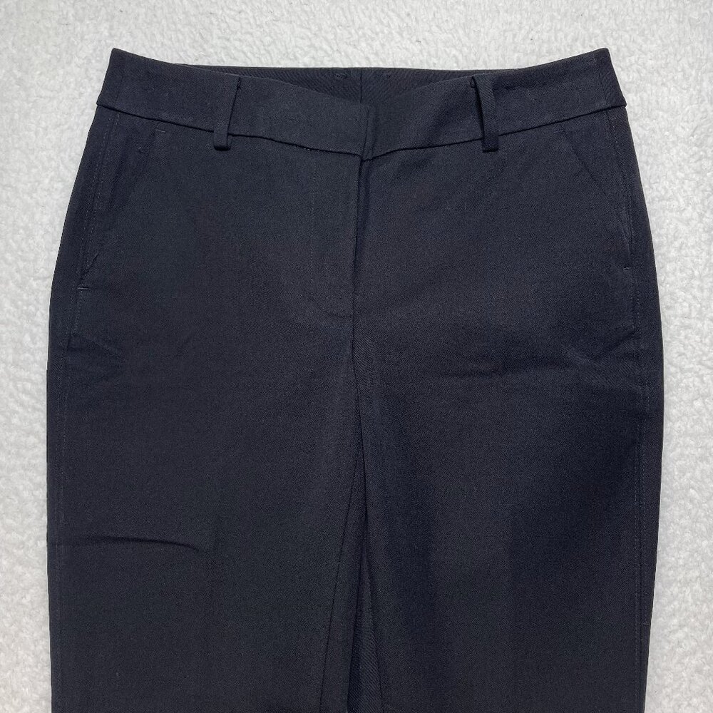 Chicos Pants Womens 2P Black Ankle Slacks Dress Trousers Stretch 29x26